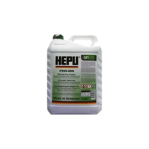 Антифриз HEPU концентрат зелений 5 л. (107301) зображення 1
