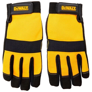Захисні рукавиці DeWALT розм. L/9, з накладками на долоні та пальцях (DPG21L) зображення 1