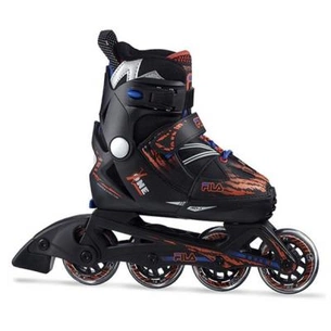 Роликові ковзани Fila 010618140 X-ONE BLACK/RED M 32-35 2018 (8026473396688) зображення 1
