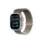 Смарт-годинник Apple Watch Ultra 2 2024 GPS + Cellular 49mm Natural Titanium Case with Natural Titanium Milanese Loop (MX5R3UL/A) - зменшене зображення 1