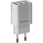 Зарядний пристрій Defender UPA-31 white, 3xUSB, 5V / 3.1A (83587) - зменшене зображення 1