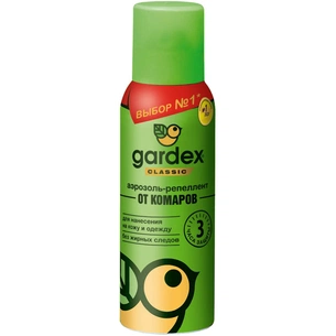 Аерозоль від комах Gardex Classic Від комарів 100 мл (5904114080024) зображення 1