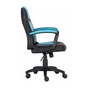 Крісло ігрове GT Racer X-1414 Black/Light Blue - зменшене зображення 3