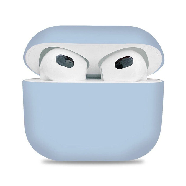 Чохол для навушників Armorstandart Ultrathin Silicone Case для Apple AirPods 3 Sky Blue (ARM60301) - зображення 1