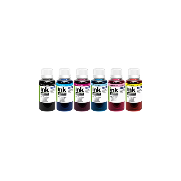 Чернила ColorWay Epson L800/810/850 (6x100мл) BK/С/M/LС/LM/Y (CW-EW810SET01) - изображение 1