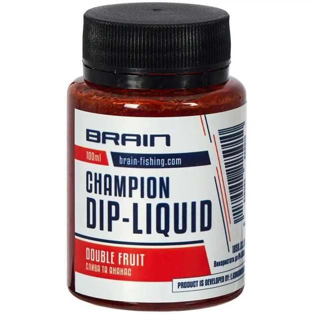 Діп-ліквід Brain fishing Champion Double Fruit (слива+ананас) 100ml (1858.22.25) - изображение 1