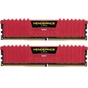 Модуль пам'яті для комп'ютера DDR4 16GB (2x8GB) 2666 MHz Vengeance LPX Red Corsair (CMK16GX4M2A2666C16R) - зменшене зображення 1