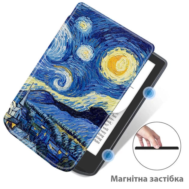 Чохол до електронної книги BeCover Smart Case PocketBook 629 Verse / 634 Verse Pro 6" Night (710980) - picture 4