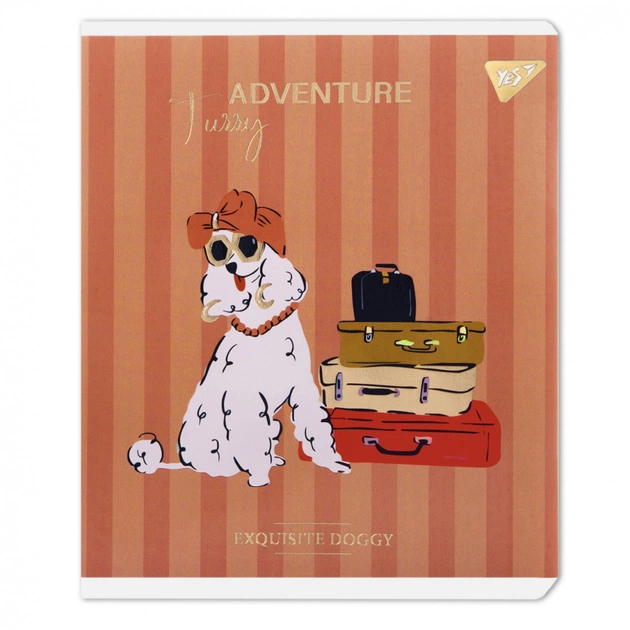 Зошит Yes Exquisite doggy А5 24 аркушів клітинка (767536) - picture 11