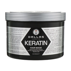 Маска для волосся Dalas Keratin з кератином і екстрактом молочного протеїну 500 мл (4260637723505) зображення 1