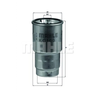 Фільтр паливний Mahle KC100D зображення 1