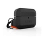 Чохол для навушників UAG для Airpods Pro Silicone Black/Orange (10225K114097) - зменшене зображення 7
