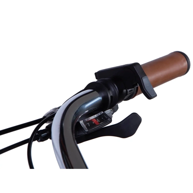 Електровелосипед Dorozhnik 28" eRETRO Vbr FR рама-19" 36B 13А*г 500Вт 2026 малиновий (ELB-D-28-112) - picture 3