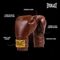 Боксерские перчатки Everlast 1910 Classic Training Glove P00002503 коричневий 16 унцій (009283610326) - уменьшенное изображение 4