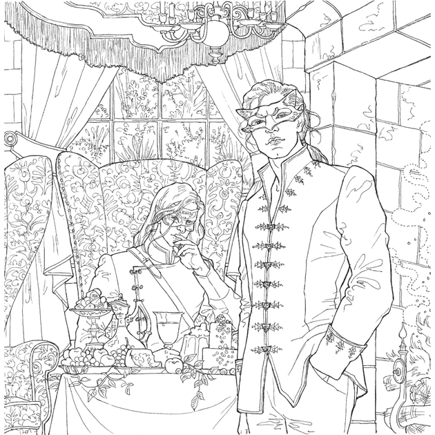 Книга Двір шипів і троянд. Розмальовка - Сара Дж. Маас Vivat (9786171712812) - picture 10