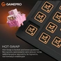 Клавиатура GamePro MK160 V2 Warden QLAB Sakura Linear RGB USB UA Black (MK160-V2-B-QS) - уменьшенное изображение 16