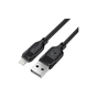 Дата кабель USB 2.0 AM to Lightning 1.2m 2.4A TPE black Acefast (6974316286202) - уменьшенное изображение 2