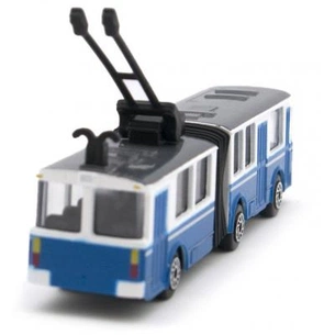 Спецтехніка Технопарк Троллейбус с гармошкой (SB-15-34-T) зображення 1