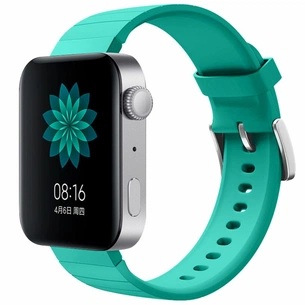 Ремінець до смарт-годинника BeCover Silicone для Xiaomi Mi Watch Green (704513) зображення 1