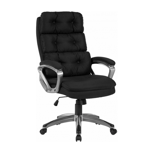 Офисное кресло GT Racer B-2516 Black (B-2516 Fabric Black) - изображение 1