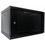 Шафа настінна Hypernet 6U 19" 600x450 (WMNC-6U-FLAT-BLACK) - зменшене зображення 1