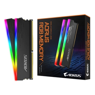 Модуль пам'яті для комп'ютера DDR4 16GB (2x8GB) 3733 MHz AORUS RGB Memory boost GIGABYTE (GP-ARS16G37) зображення 1