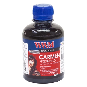 Чорнило WWM CANON UNIVERSAL CARMEN black (CU/B) зображення 1