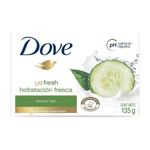 Тверде мило Dove Дотик свіжості 90 г (8712561538077) зображення 1