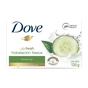 Тверде мило Dove Дотик свіжості 90 г (8712561538077) - зменшене зображення 1
