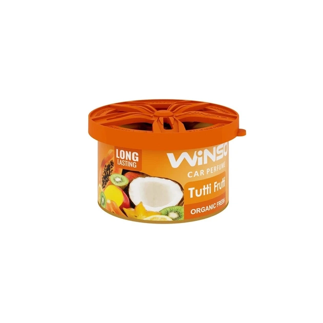 Ароматизатор для автомобіля WINSO Organic Fresh - Tutti Frutti (533380) - зображення 1