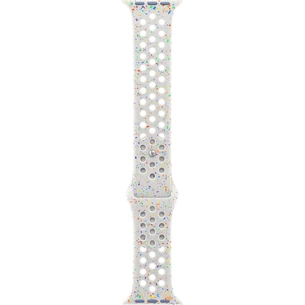 Ремінець до смарт-годинника Apple 45mm Pure Platinum Nike Sport Band - M/L (MUV13ZM/A) зображення 1