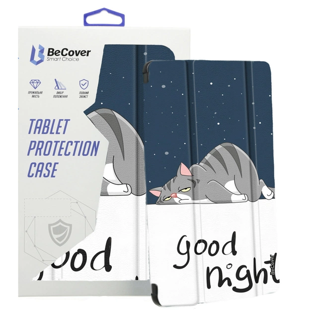 Чохол до планшета BeCover Smart Case Xiaomi Redmi Pad 10.61" 2022 Good Night (708733) - изображение 1