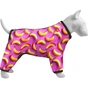 Вітровка для тварин WAUDOG Clothes Банани на рожевому L 55 (396-4055) - зменшене зображення 2