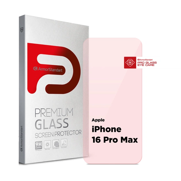 Скло захисне Armorstandart Pro Eye Care Apple iPhone 16 Pro Max (ARM80306) - зображення 1