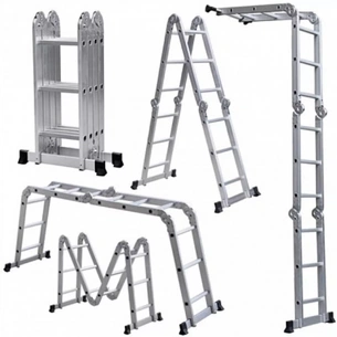 Драбина Werk шарнірна комбінована LC5416B, 4x4 (55544) изображение 1