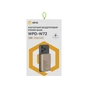 Батарея універсальна Atria 10000mAh, PD/20W, 15W Wireless MagSafe, White (WPD-W72G) - зменшене зображення 8