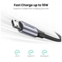 Дата кабель USB 2.0 AM to Micro 5P 0.5m 2A US290 black Ugreen (60145) - зменшене зображення 2