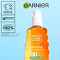 Средство от загара Garnier Ambre Solaire Sensitive Advanced Hydrating Sun Water Солнцезащитная вода SPF 50 150 мл (3600542656771) - уменьшенное изображение 10