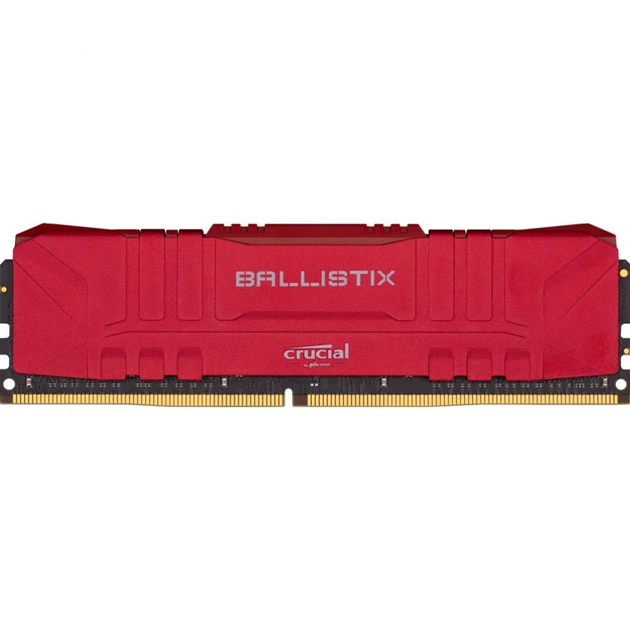 Модуль пам'яті для комп'ютера DDR4 8GB 3200 MHz Ballistix Red Micron (BL8G32C16U4R) - зображення 1