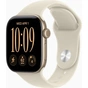 Смарт-часы Apple Watch Series 12 GPS 42mm Light Gold Aluminium Case with Sand Sport Band - S/M (MJED4RK/A) - уменьшенное изображение 1