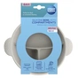 Тарілка дитяча Canpol babies DOTS силіконова на присосці з секціями, сіра (51/403_grey) - preview 4