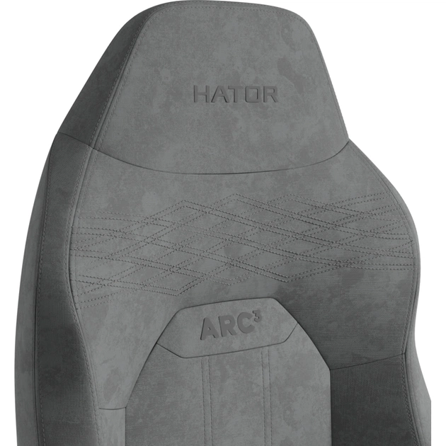 Крісло ігрове Hator Arc 3 S Velour Grey (HTC3446S) - picture 9
