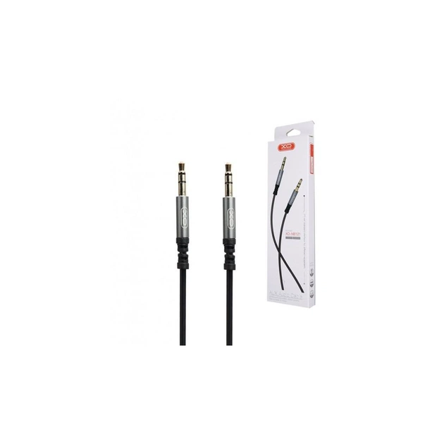 Кабель мультимедійний 3.5mm M to 3.5mm M 1.0m black XO (XO-NB121) - picture 4