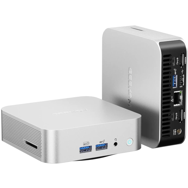 Комп'ютер Geekom Mini PC A8 / Ryzen9 8945HS, 32, SSD 2TB, WIN11 Pro (GMA8R98945HS-322T-EU) - зображення 1