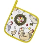 Кухонна прихватка Home Line Курочки 20x20 см (182838) - зменшене зображення 1