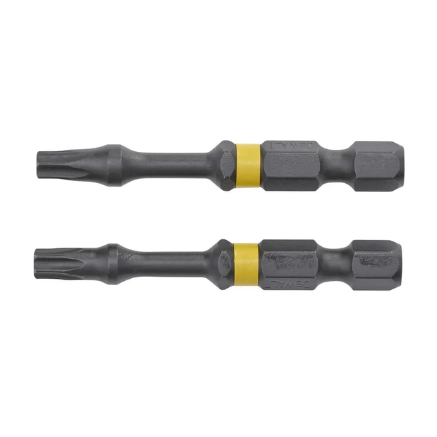 Набір біт DeWALT IMPACT TORSION, ударні, T20, L=50 мм, 2 шт + магнітний тримач (DT70537T) - picture 2