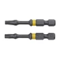 Набір біт DeWALT IMPACT TORSION, ударні, T20, L=50 мм, 2 шт + магнітний тримач (DT70537T) - зменшене зображення 2