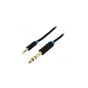 Кабель мультимедійний 3.5mm M to 6.35mm M 0.5m black Vention (BABBD) - зменшене зображення 1