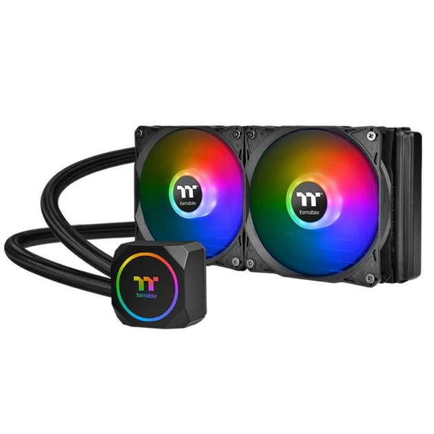 Система рідинного охолодження ThermalTake TH240 ARGB Sync (CL-W286-PL12SW-A) - изображение 1