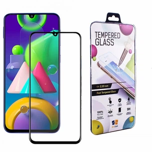 Скло захисне Drobak Samsung Galaxy М21 (Black) (121226) зображення 1
